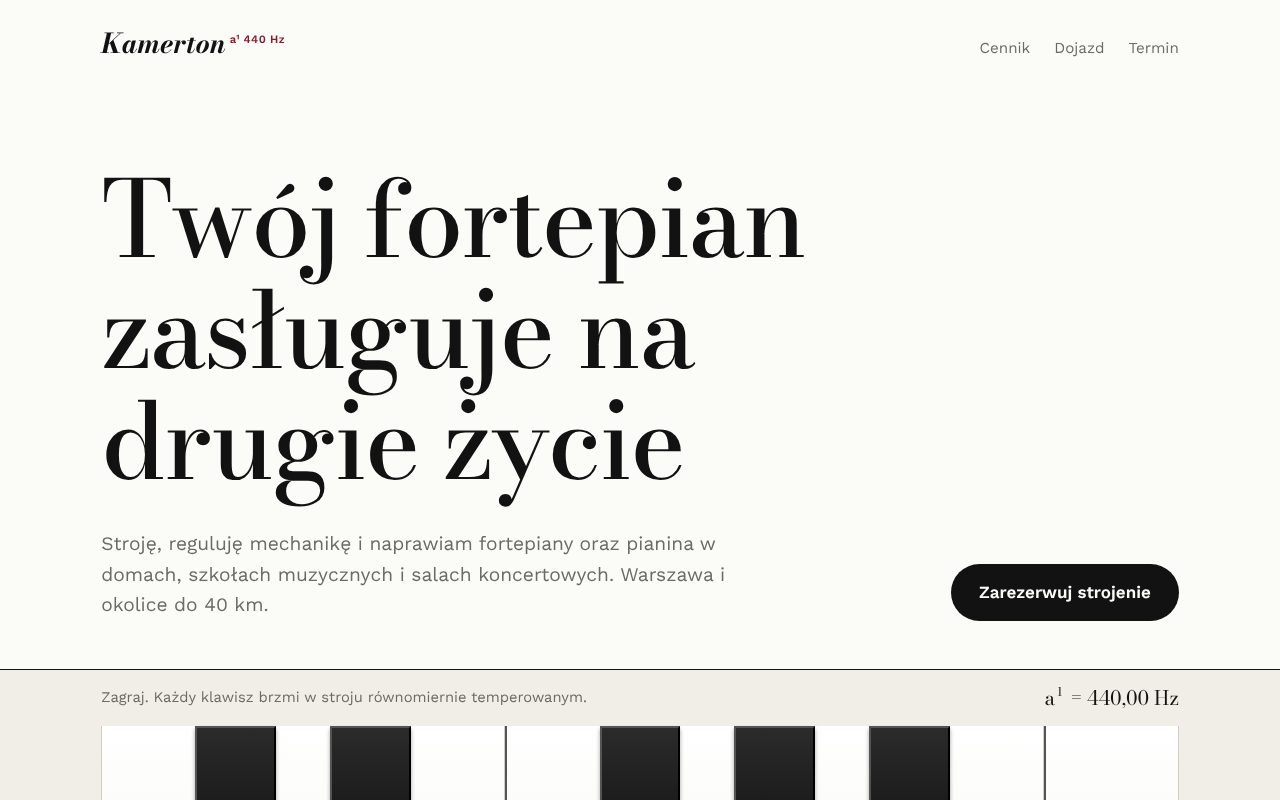 Strona główna: Kamerton