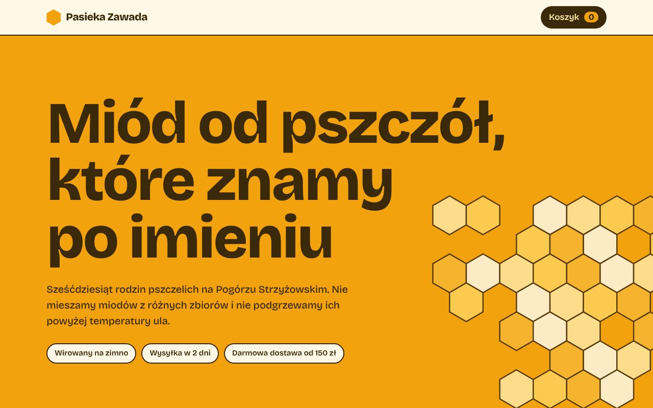 Strona główna: Pasieka Zawada